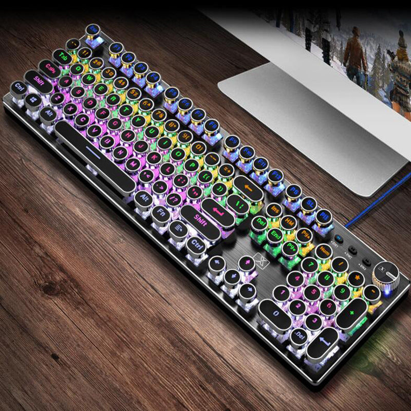 Mechanical Anti-ghosting Luminous Gaming Keyboard