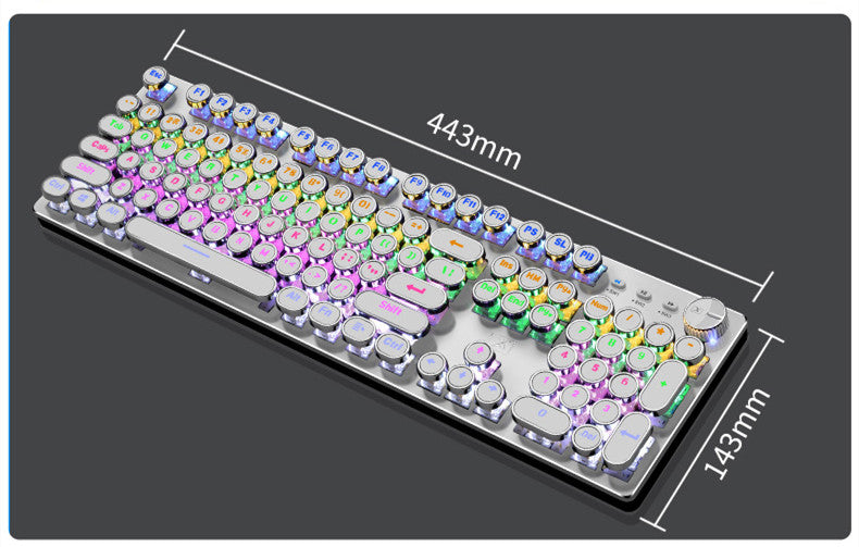 Mechanical Anti-ghosting Luminous Gaming Keyboard