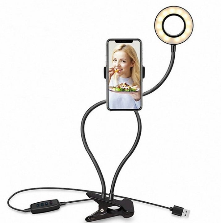 LED Selfie Ring Light for Live 8cm Stand