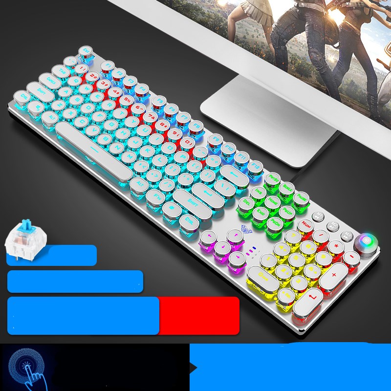 Steampunk Gaming Mechanical Keyboard