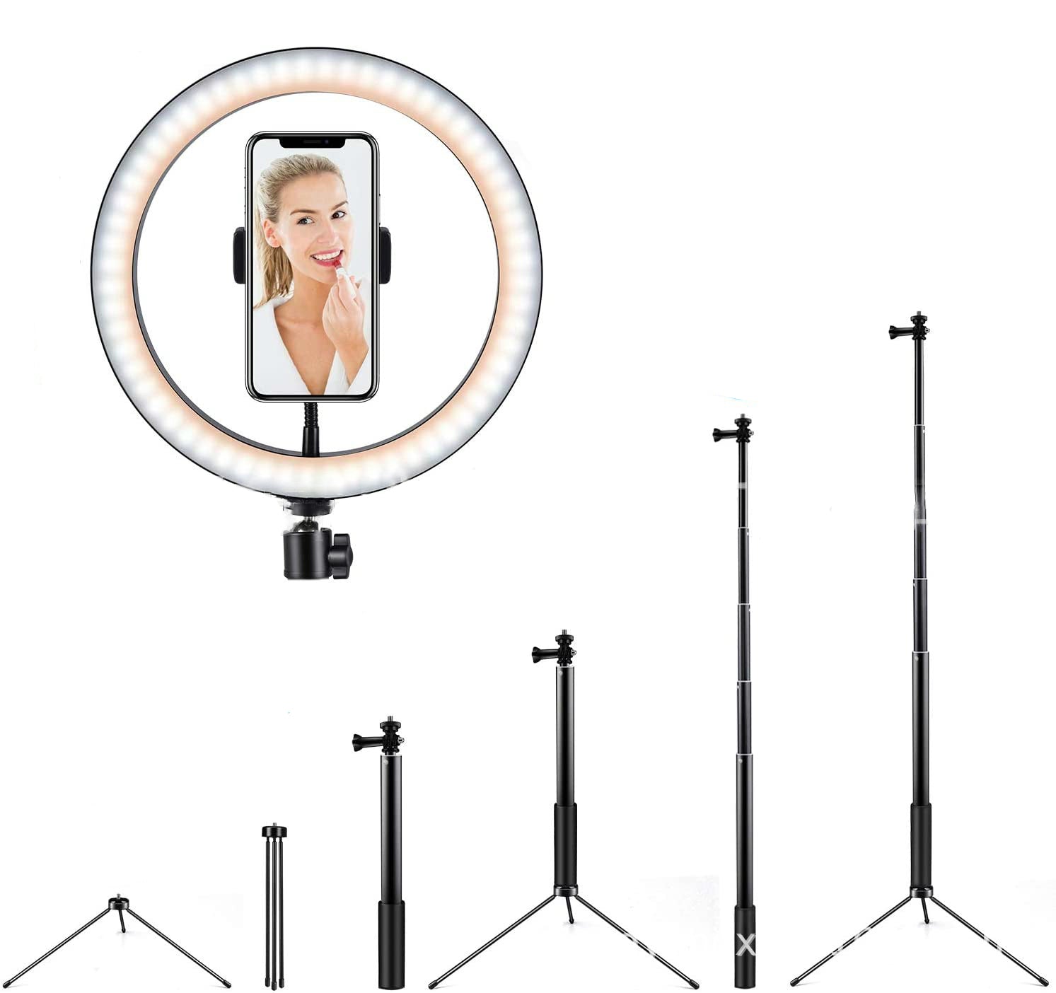 10 LED Ring Light Tripod Stand