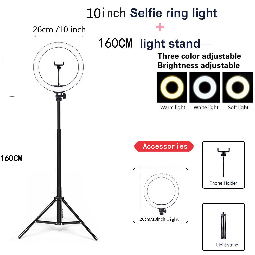 Compatible with Apple Dimmable Selfie Led Ring Light