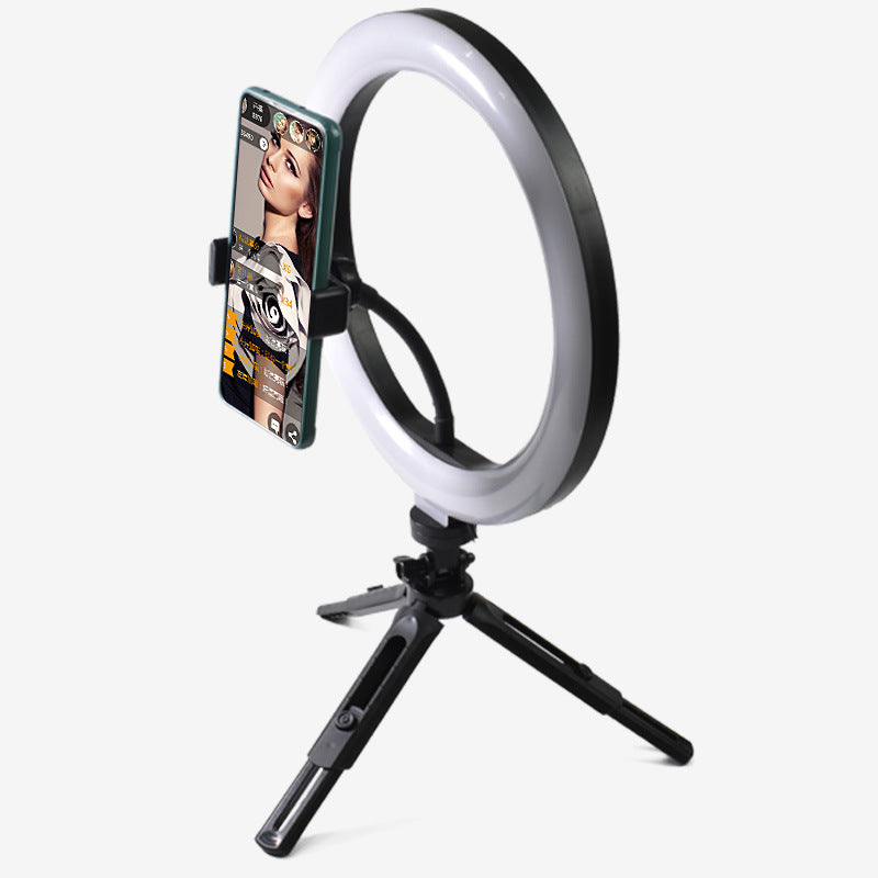 Bluetooth 10-inch ring light desktop stand