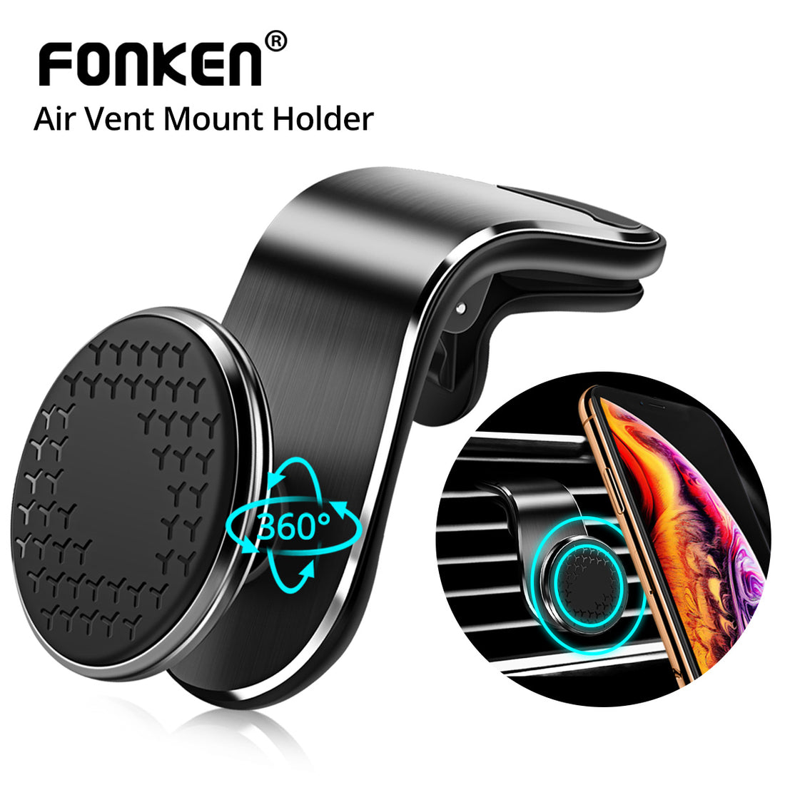 Magnetic Car Phone Holder Air Vent Magnet Mount