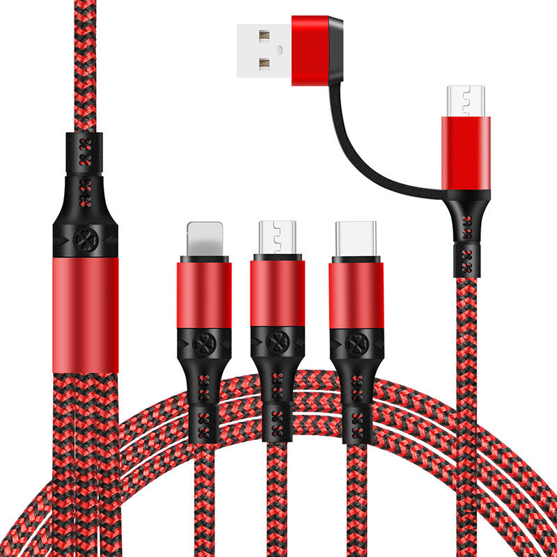Fast Charging Five-in-one Data Cable