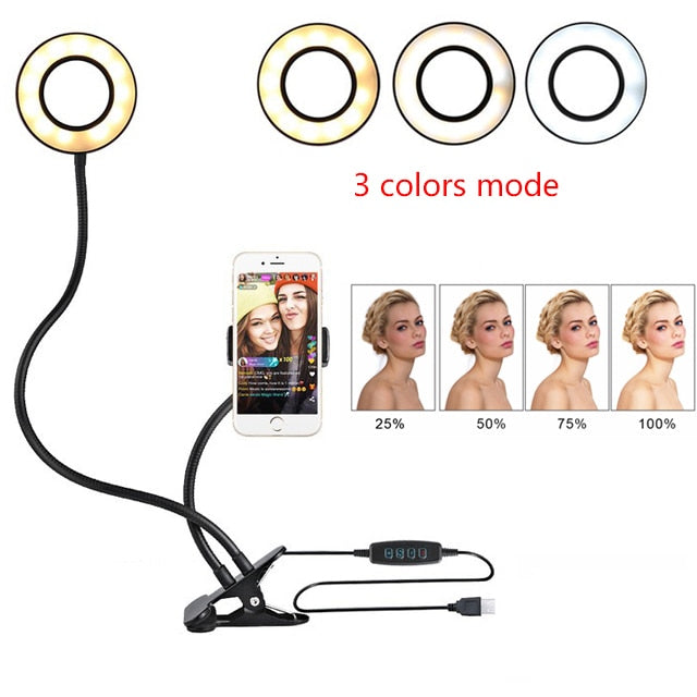 LED Selfie Ring Light-8cm Stand