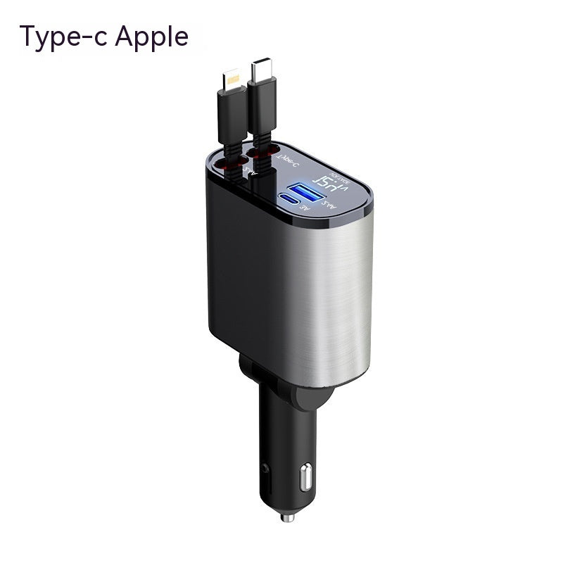 Digital Display Charging USB Adapter