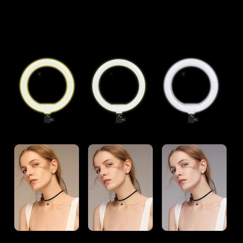 Compatible with Apple Mobile Phone Tripod LED Ring Light