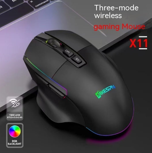 Rechargeable Wireless RGB Gaming Mouse