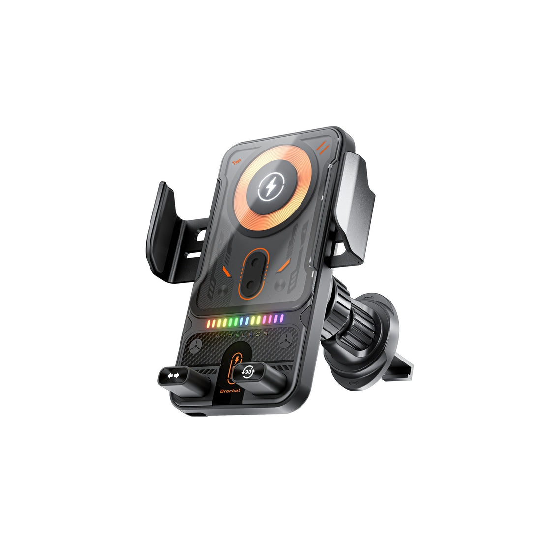 Wireless Charging Car Air Vent Phone Mount For Navigation