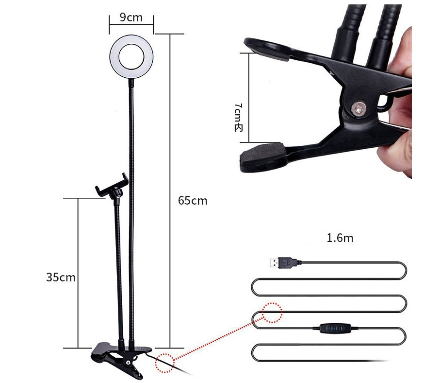 LED Selfie Ring Light-8cm Stand