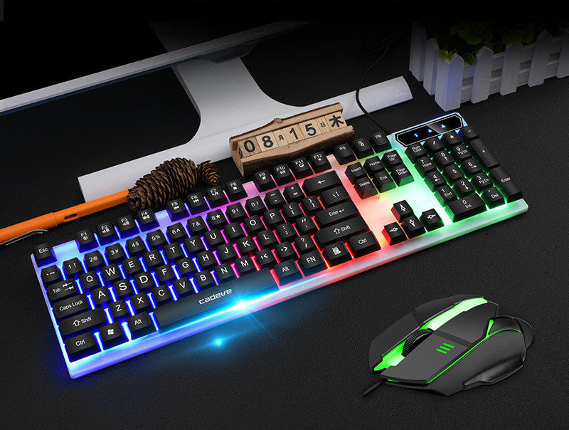 Colorful Backlit Usb Wired Gaming Keyboard