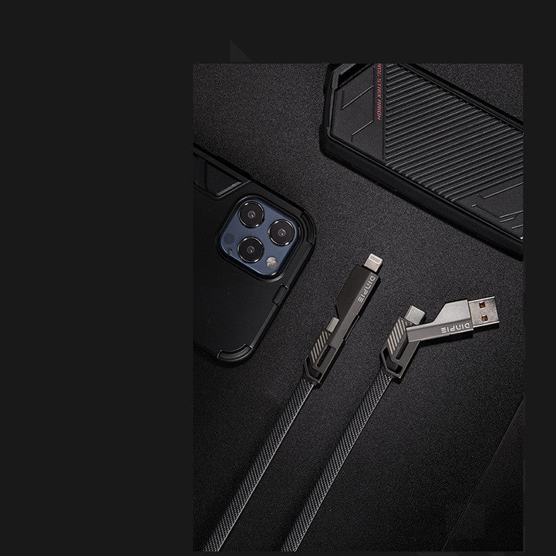 Four In One Fast Charging Data Cable
